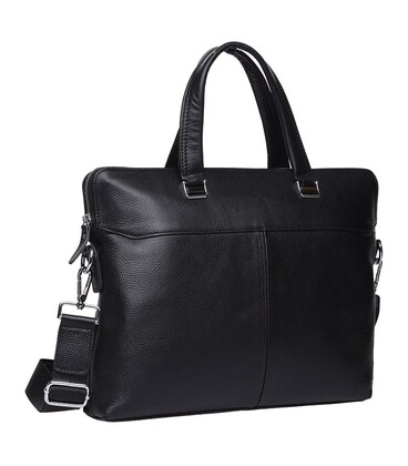 Чоловіча шкіряна сумка Keizer K19158-1-black картинка, зображення, фото