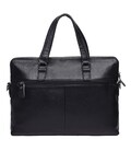 Мужская кожаная сумка Keizer K19158-1-black фото, картинка, изображение