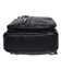 Мужской кожаный рюкзак через плечо Keizer K15055-black фото, картинка, изображение