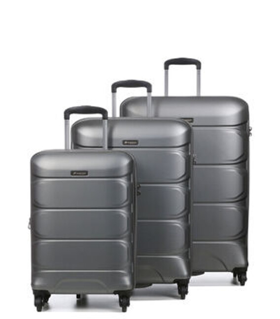 Набір валіз Airtex 748 сірий - картинка, зображення, фото валізи
