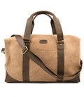 Дорожня спортивна сумка TARWA RCc-0320-4lx з кавового канвасу та шкіри крейзі хорс картинка, зображення, фото
