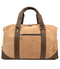 Дорожня спортивна сумка TARWA RCc-0320-4lx з кавового канвасу та шкіри крейзі хорс картинка, зображення, фото