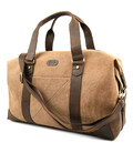 Дорожня спортивна сумка TARWA RCc-0320-4lx з кавового канвасу та шкіри крейзі хорс картинка, зображення, фото