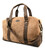 Дорожня спортивна сумка TARWA RCc-0320-4lx з кавового канвасу та шкіри крейзі хорс картинка, зображення, фото
