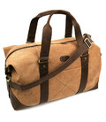 Дорожня спортивна сумка TARWA RCc-0320-4lx з кавового канвасу та шкіри крейзі хорс картинка, зображення, фото