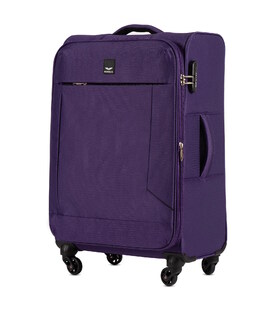 Валіза Wings LRK01 велика L фіолетова 4 колесна - картинка, зображення, фото валізи