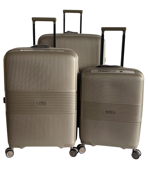 Комплект валіз Airtex 251 шампань - картинка, зображення, фото валізи