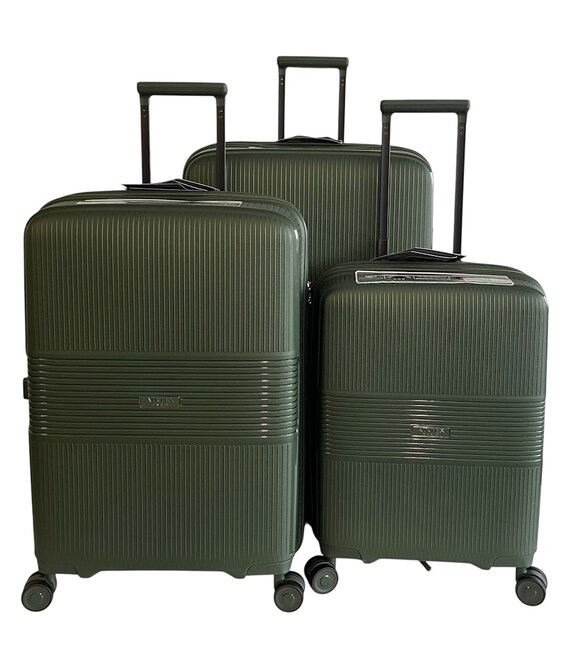 Комплект чемоданов Airtex 251 темно-зеленый фото, картинка, изображение