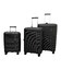 Комплект валіз Airtex 252 чорний - картинка, зображення, фото валізи