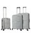 Набор Чемоданов Snowball 94103 3 в 1 серебристый фото, картинка, изображение
