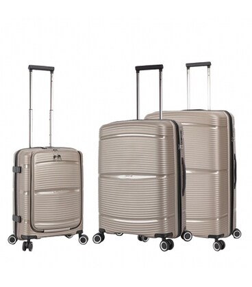 Набор Чемоданов Snowball 94103 3 в 1 шампань фото, картинка, изображение