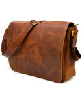 Чоловіча шкіряна сумка через плече з клапаном TARWA RY-1047-3md теракот картинка, зображення, фото