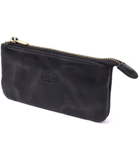 Зручна ключниця на два відділення з матової натуральної шкіри Tony Perotti 20836_1 (3350 nero) Чорний картинка, зображення, фото