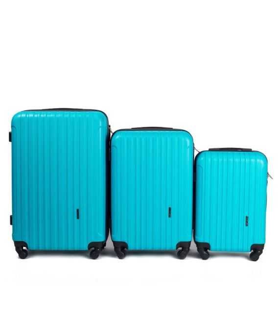 Набір Валіз Wings 2011 3 в 1 голубий - картинка, зображення, фото валізи