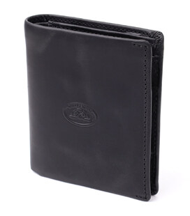 Чоловічий вертикальний гаманець з матової натуральної шкіри Tony Perotti 20832_1 (1165 nero) Чорний картинка, зображення, фото
