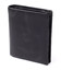 Мужской вертикальный кошелек из матовой натуральной кожи Tony Perotti 20832_1 (1165 nero) Черный фото, картинка, изображение