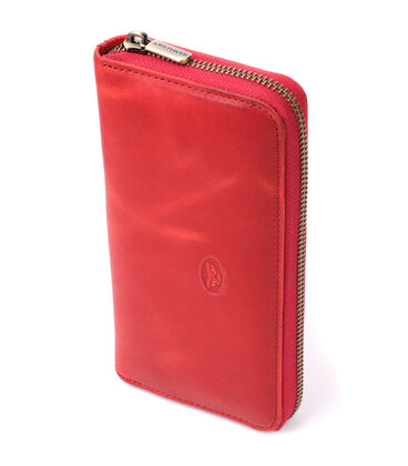 Женский кошелек из матовой натуральной кожи Tony Perotti 20834_1 (2250 rosso) Красный фото, картинка, изображение