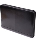 Оригинальная папка с блокнотом из гладкой натуральной кожи Tony Perotti 20850_1 (1278L nero) Черный фото, картинка, изображение