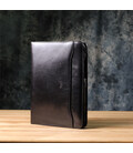 Оригинальная папка с блокнотом из гладкой натуральной кожи Tony Perotti 20850_1 (1278L nero) Черный фото, картинка, изображение