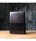 Оригинальная папка с блокнотом из гладкой натуральной кожи Tony Perotti 20850_1 (1278L nero) Черный фото, картинка, изображение