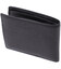 Чоловічий гаманець без застібки з натуральної шкіри Tony Perotti 20843_1 (534+rfid nero) Чорний картинка, зображення, фото