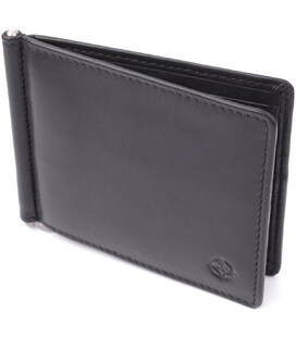 Зажим для денег из мягкой натуральной кожи Tony Perotti 20848_1 (5000 nero) Черный фото, картинка, изображение