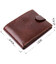 Мужской бумажник из гладкой натуральной кожи Tony Perotti 20852_1 (396A-Q moro) Коричневый фото, картинка, изображение