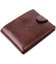 Мужской бумажник из гладкой натуральной кожи Tony Perotti 20852_1 (396A-Q moro) Коричневый фото, картинка, изображение