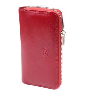 Жіночий гаманець на одне відділення з гладкої натуральної шкіри Tony Perotti 20861_1 (2943 rosso) Червоний картинка, зображення,