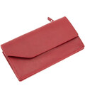 Портмоне жіноче шкіряне Elegante червоне Grande Pelle 514660 картинка, зображення, фото