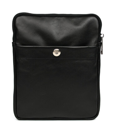 Шкіряна сумка через плече GA-0061-4lx TARWA чорна Наппа картинка, зображення, фото