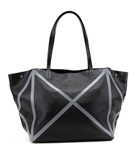 Шкіряний жіночий шоппер з акцентними сірими швами Tavinchi CH-4835AG-FL картинка, зображення, фото