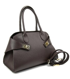 Сумка жіноча класична невелика шкіряна Firenze Italy F-IT-7688DB-S картинка, зображення, фото