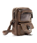Мессенджер из винтажной кожи Tiding Bag M39-FM811DB фото, картинка, изображение
