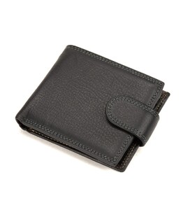 Гаманець чоловічий шкіряний на кнопці Tiding Bag M39-FA26-1A картинка, зображення, фото