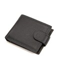 Кошелек мужской кожанный на кнопке Tiding Bag M39-FA26-1A фото, картинка, изображение