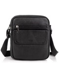 Мужская кожаная сумка через плечо маленькая Tiding Bag A25-1108A фото, картинка, изображение