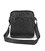 Кожаный небольшой мужской мессенджер черный Tiding Bag M56-0187A фото, картинка, изображение