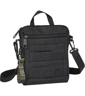 Повседневная плечевая сумка CAT Bizz Tools 84029.500 Двухцветный черный фото, картинка, изображение