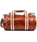 Спортивна шкіряна сумка люкс класу TARWA GBal-5565-4lx коньячна картинка, зображення, фото