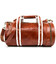 Спортивна шкіряна сумка люкс класу TARWA GBal-5565-4lx коньячна картинка, зображення, фото