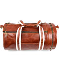 Спортивна шкіряна сумка люкс класу TARWA GBal-5565-4lx коньячна картинка, зображення, фото