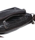 Чоловіча шкіряна сумка через плече Keizer K1010-brown картинка, зображення, фото
