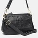 Жіноча шкіряна сумка Borsa Leather K1211-black картинка, зображення, фото
