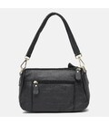 Женская кожаная сумка Borsa Leather K1211-black фото, картинка, изображение