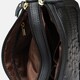 Жіноча шкіряна сумка Borsa Leather K1211-black картинка, зображення, фото