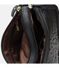 Жіноча шкіряна сумка Borsa Leather K1211-black картинка, зображення, фото