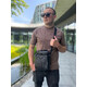 Мужская кожаная сумка-мессенджер 21х25х6, барсетка через плечо Tiding Bag A25-3278A Черная фото