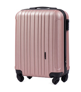 Чемодан Wings 2011 маленький S розовое-золото фото, картинка, изображение