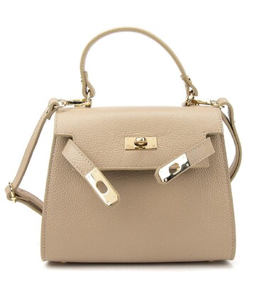 Небольшая классическая кожаная сумочка Firenze Italy F-IT-9866T-1 фото, картинка, изображение